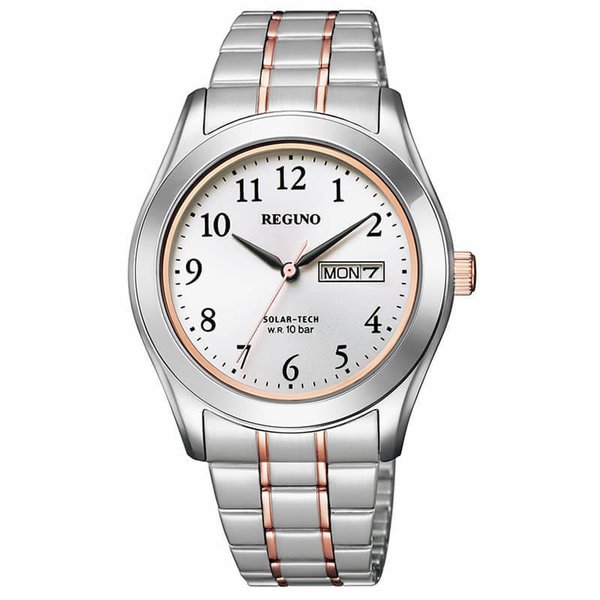 シチズン 腕時計 レグノ CITIZEN REGUNO メンズ ホワイト シルバー 時計 KM1-237-93 人気 おすすめ おしゃれ ブランド プレゼント ギフト｜watch-lab｜02