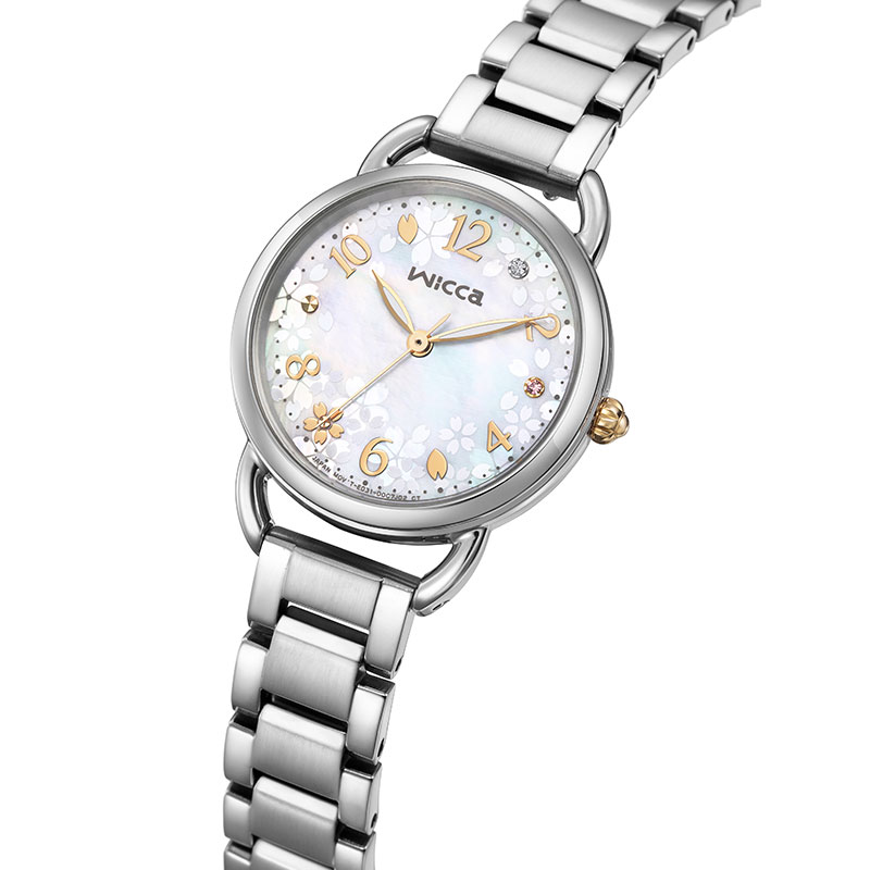 シチズン 腕時計 ウィッカ ソーラーテック 電波時計 CITIZEN