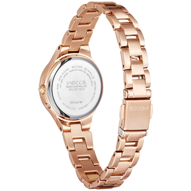 シチズン 腕時計 ウィッカ ソーラーテック 電波時計 CITIZEN wicca