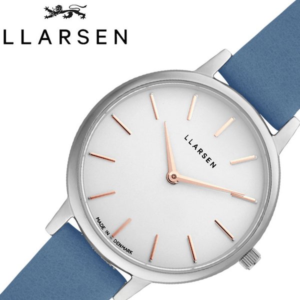 エルラーセン 腕時計 キャロライン LLARSEN 時計 Caroline レディース ホワイト LL146SWRSHA 限定 人気 ブランド おすすめ おしゃれ かわいい 藍色 ブルー