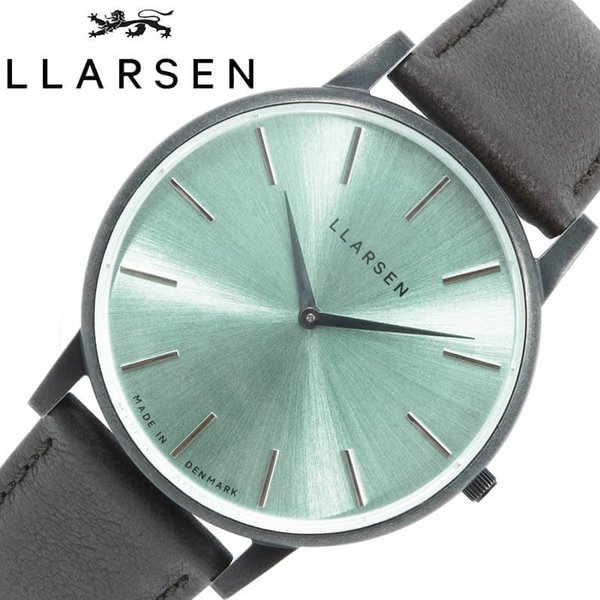 エルラーセン 腕時計 オリバー LLARSEN Oliver メンズ ティール Mushroom/Stone 時計 LL147OTECSTMS