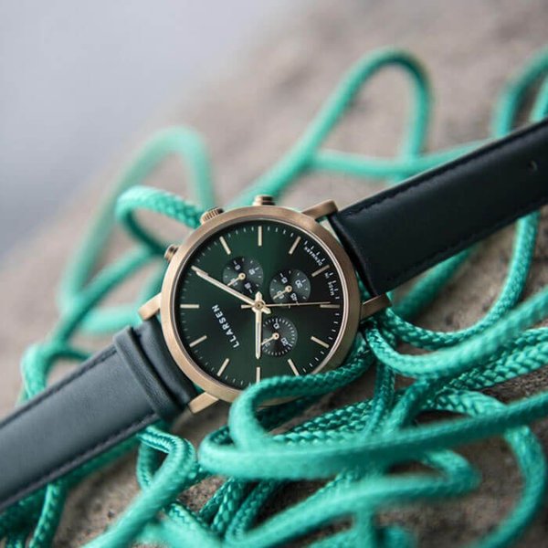 LLARSEN（エルラーセン）腕時計 NOR LL149ZFGN メンズ グリーン エルラーセン 時計 LLARSEN 腕時計 NOR メンズ グリーン
