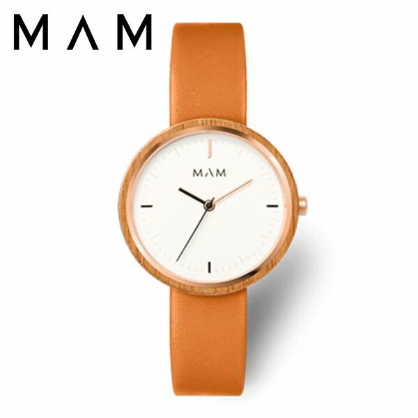 マム ウッドウォッチ 時計 MAM 腕時計 プラノ PLANO レディース ホワイト MAM668 人気 ブランド 木製 おしゃれ おすすめ シンプル シック ナチュラル 個性的