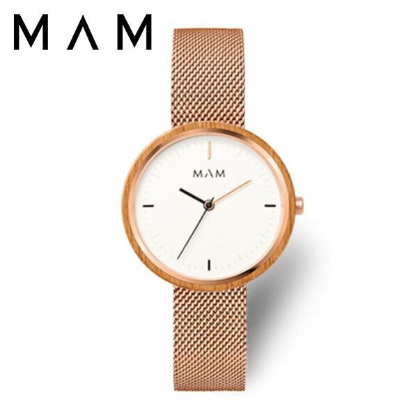 マム ウッドウォッチ 時計 MAM 腕時計 プラノ PLANO レディース ホワイト MAM669 人気 ブランド 木製 おしゃれ おすすめ シンプル シック ナチュラル 個性的