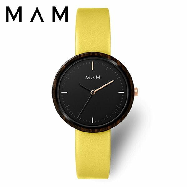 マム ウッドウォッチ 時計 MAM 腕時計 プラノ PLANO レディース ブラック MAM670 人気 ブランド 木製 おしゃれ おすすめ シンプル シック ナチュラル 個性的