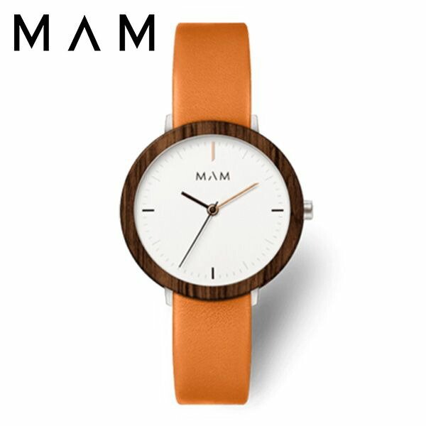 マム ウッドウォッチ 時計 MAM 腕時計 フェラ FERRA レディース ホワイト MAM673 人気 ブランド 木製 おしゃれ おすすめ シンプル シック ナチュラル 個性的