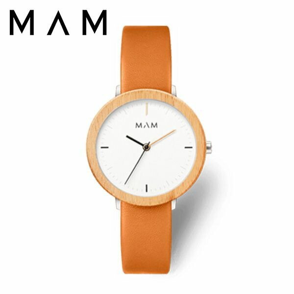 マム ウッドウォッチ 時計 MAM 腕時計 フェラ FERRA レディース ホワイト MAM678 人気 ブランド 木製 おしゃれ おすすめ シンプル シック ナチュラル 個性的