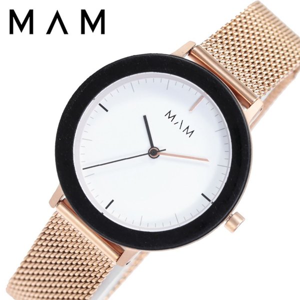マム ウッドウォッチ 時計 MAM 腕時計 フェラ FERRA レディース ホワイト MAM679 人気 ブランド 木製 おしゃれ おすすめ シンプル シック ナチュラル 個性的