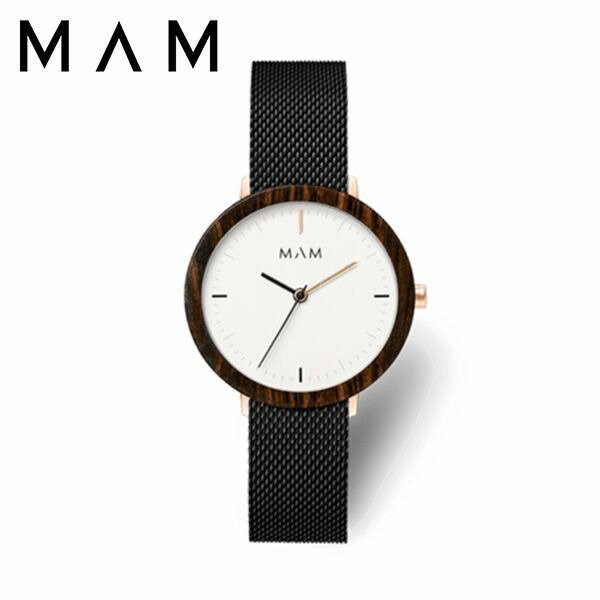マム ウッドウォッチ 時計 MAM 腕時計 フェラ FERRA レディース ホワイト MAM680 人気 ブランド 木製 おしゃれ おすすめ シンプル シック ナチュラル 個性的