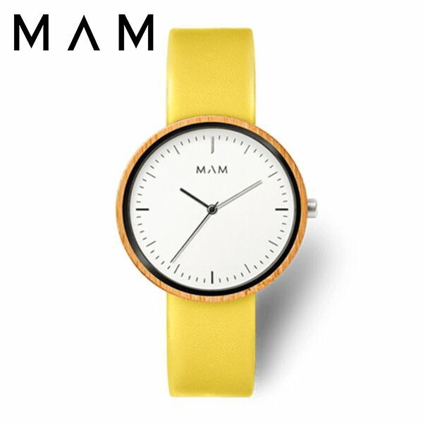 マム ウッドウォッチ 時計 MAM 腕時計 プラノ PLANO メンズ レディース ホワイト MAM682 人気 ブランド 木製 おしゃれ おすすめ シンプル シック ナチュラル｜watch-lab