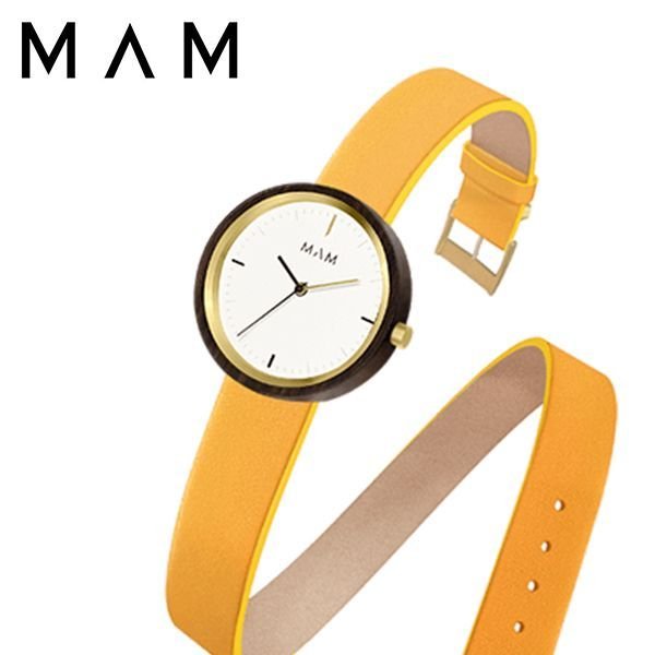 マム ウッドウォッチ 時計 MAM 腕時計 プラノ PLANO レディース ホワイト MAM692 人気 ブランド 木製 おしゃれ おすすめ シンプル シック ナチュラル 個性的