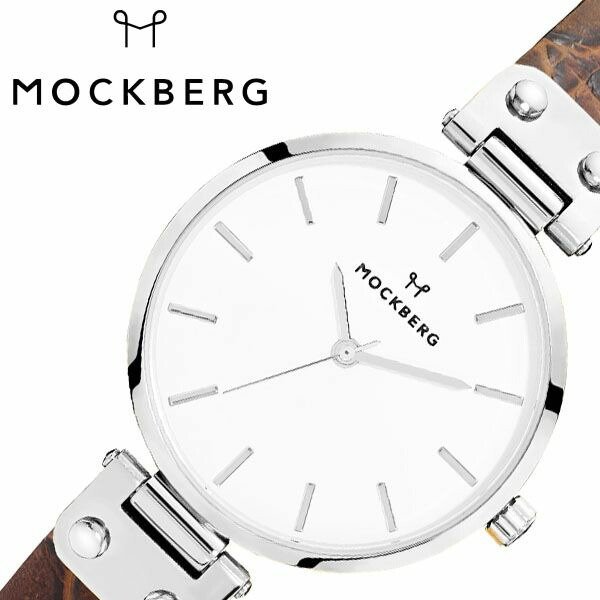 モックバーグ オリジナル 34mm 時計 MOCKBERG Original 腕時計 レディース ホワイト MO124 北欧 上品 ミニマル シック 大人 おしゃれ 人気 ブランド | MOCKBERG