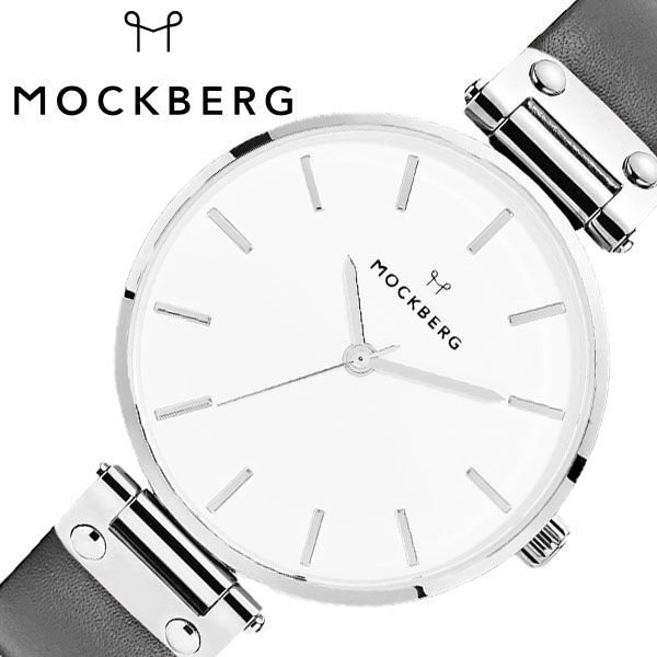 モックバーグ オリジナル 38mm 時計 MOCKBERG Original 腕時計 レディース ホワイト MO510 北欧 上品 ミニマル シック  大人 おしゃれ 人気 ブランド