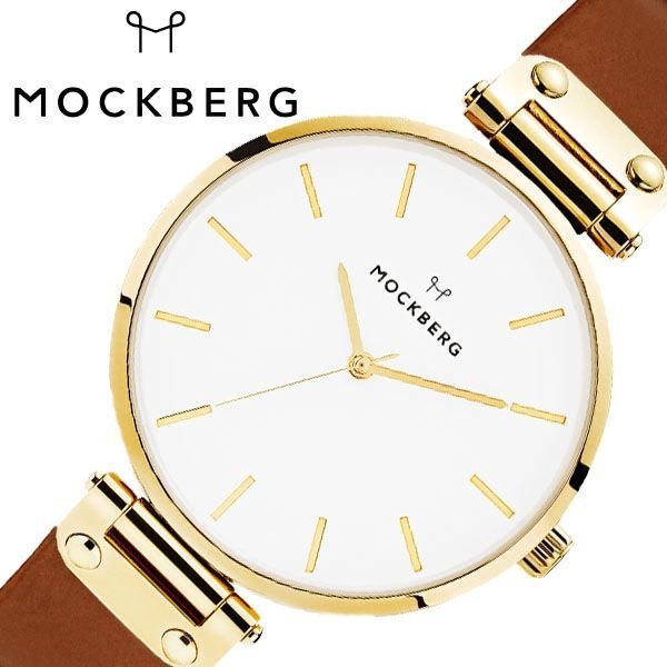 モックバーグ オリジナル 38mm 時計 MOCKBERG Original 腕時計 レディース ホワイト MO511 北欧 上品 ミニマル シック 大人 おしゃれ 人気 ブランド :MO511:正規腕時計の専門店ウォッチラボ