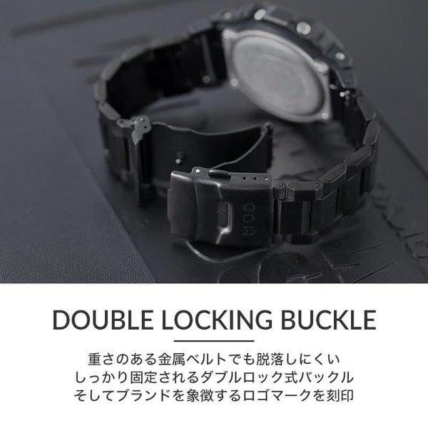 G-SHOCK 対応 ソリッドメタルストラップ ベルト 22mm 幅 メタルアダプター カスタム セット Gショック ジーショック 替えベルト 替えバンド 時計 腕時計｜watch-lab｜05