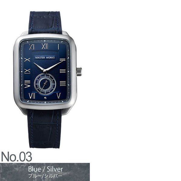 マスターワークス 日本製 時計 クアドラングル002 MASTER WORKS 腕時計