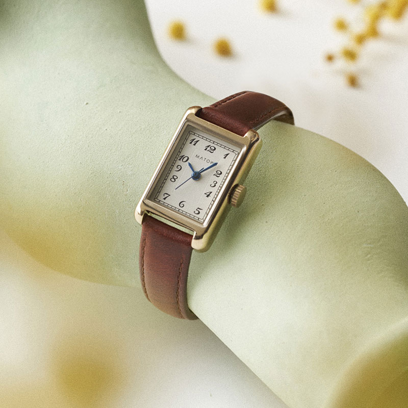 マトウ 腕時計 アラビック MATOW Tsuki Collection 朧月 レディース