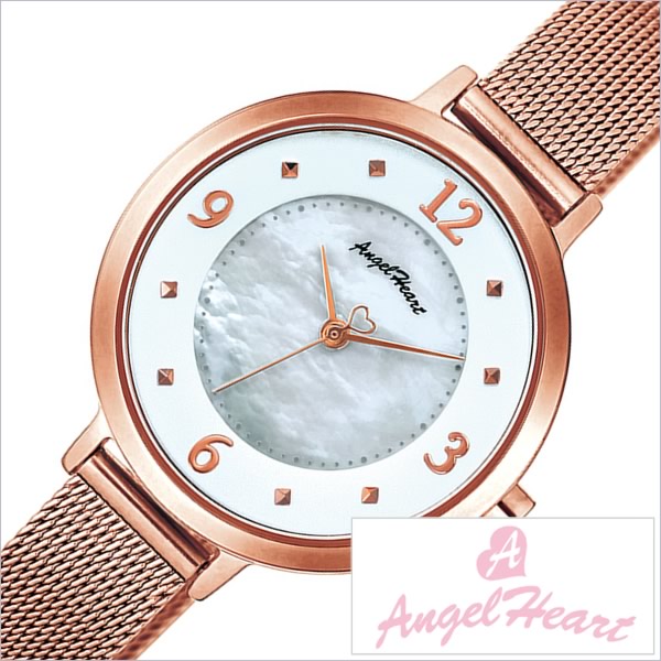 エンジェルハート 腕時計 ヌーディードロップ Angel Heart 時計 Nudie Drop レディース ホワイトパール ND30PG