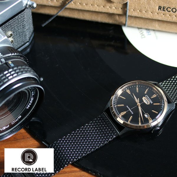 機械式腕時計 シチズンコレクション レコードレーベル 時計