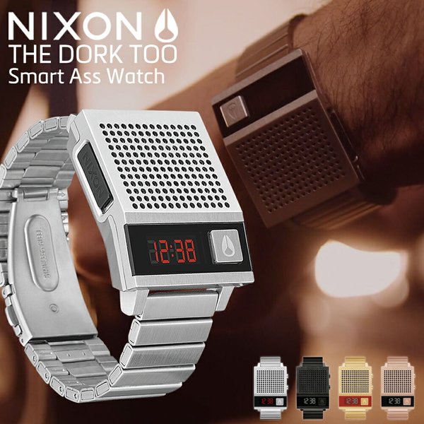 ニクソン ドーク トゥー 時計 NIXON THE DORK TOO 喋る 腕時計 正規品 話す しゃべる 音声 トーク トーキング ボイス ストリート