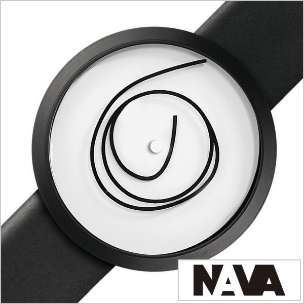 ナバ デザイン 時計 NAVA DESIGN 腕時計 ORA UNICA 42mm WHITE メンズ レディース ホワイト NVA020033