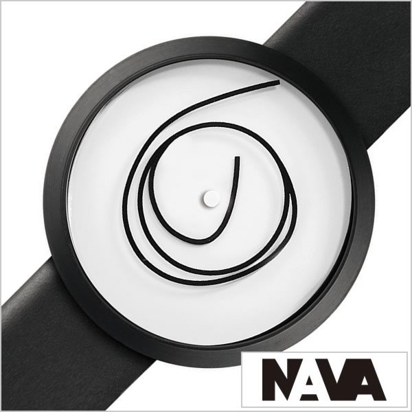 ナバ デザイン 時計 NAVA DESIGN 腕時計 ORA UNICA 42mm WHITE メンズ