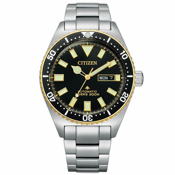 シチズン 腕時計 プロマスター CITIZEN PROMASTER メンズ ブラック シルバー 時計 NY0125-83E｜watch-lab｜02