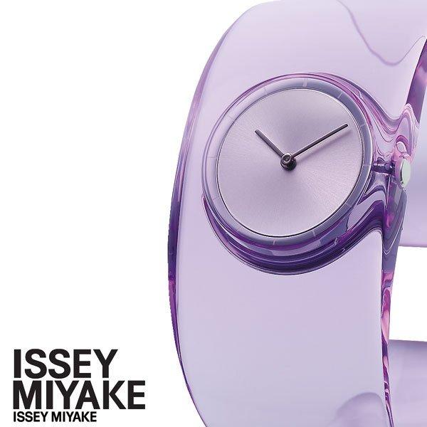 イッセイミヤケ 時計 ISSEY MIYAKE 腕時計 オー O メンズ レディース パープル NY0W003 デザイン シンプル 人気 アナログ ラウンド ファッション カジュアル