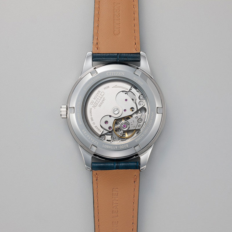 シチズン 腕時計 シチズンコレクション CITIZEN CITIZEN COLLECTION メンズ ネイビー 時計 機械式 自動巻き NY4050-11L 人気 おすすめ おしゃれ ブランドの画像