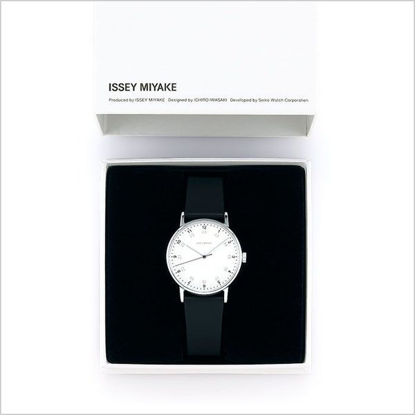 イッセイミヤケ エフ 腕時計 ISSEY MIYAKE f 時計 メンズ ホワイト NYAJ001 正規品 ブランド ラウンド イッセー 岩崎 一郎 f エフ デザイナーズ｜watch-lab｜03