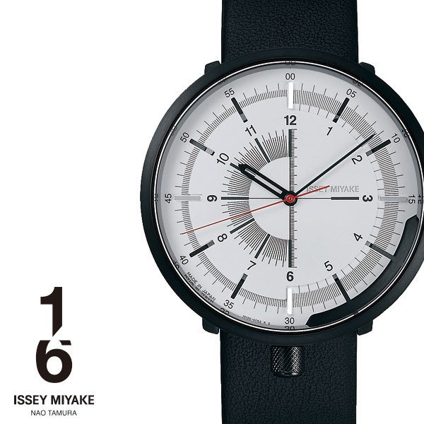 イッセイミヤケ 時計 ISSEY MIYAKE 腕時計 ワンシックス 2019 01 06 メンズ レディース ホワイト NYAK003 デザイン シンプル 機械式 メカニカル 自動巻き