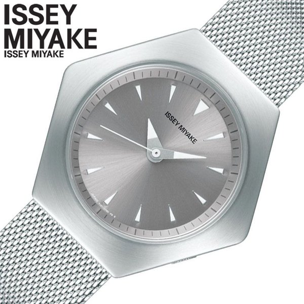 Yahoo! Yahoo!ショッピング(ヤフー ショッピング)イッセイミヤケ 腕時計 ロク ISSEY MIYAKE 時計 ROKU ユニセックス メンズ レディース シルバー NYAM001 正規品 人気 ブランド 六角形 個性的 シンプル