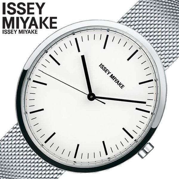 イッセイミヤケ 腕時計 エリプス ISSEY MIYAKE ELLIPSE ユニセックス ホワイト シルバー 時計 NYAP001｜watch-lab