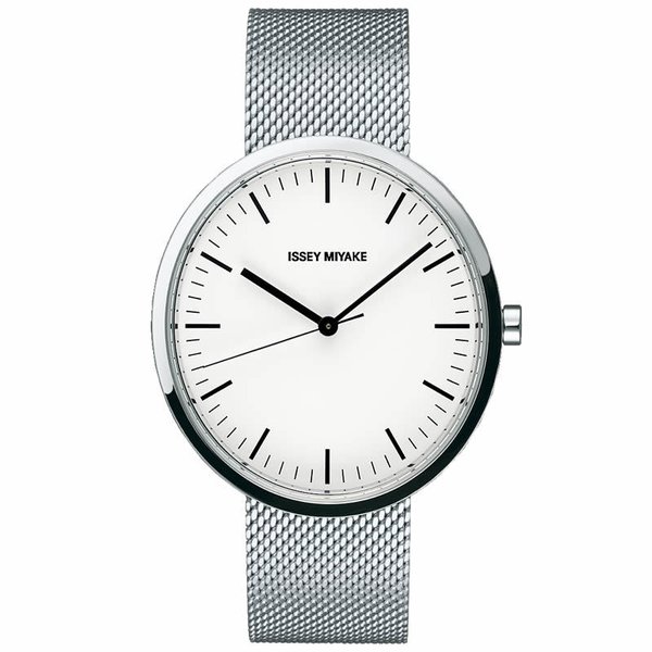 イッセイミヤケ 腕時計 エリプス ISSEY MIYAKE ELLIPSE ユニセックス ホワイト シルバー 時計 NYAP001｜watch-lab｜02