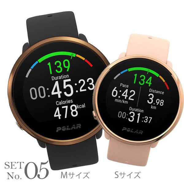 ポラール（POLAR） スマートウォッチ ペアウォッチ イグナイト 心拍計 