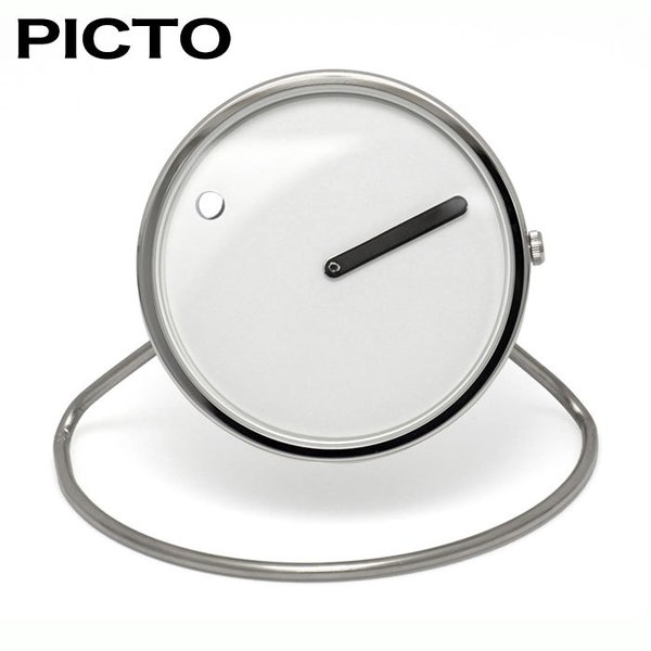 ピクト クロック 置き時計 PICTO CLOCK 置時計 メンズ レディース 43365-301 人気 ブランド 個性的 おしゃれ デザイナーズ 流行 北欧 モダン シック