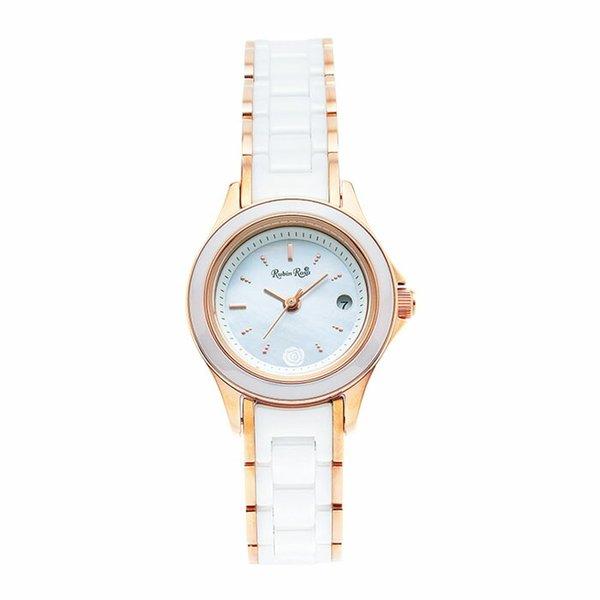 ルビンローザ ソーラー 時計 Rubin Rosa 腕時計 レディース ホワイト R310PWHMOP｜watch-lab｜02