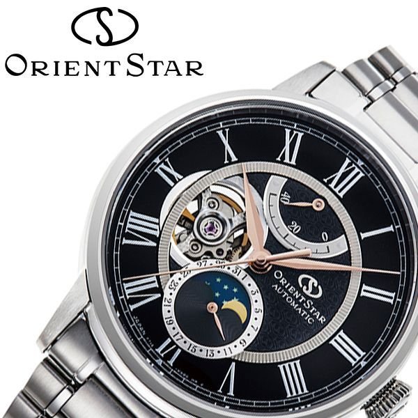 ꥨȥ  ORIENT STAR ӻ 饷å ᥫ˥ࡼե CLASSIC  ֥å RK-AM0008B  ֥ ӥͥ