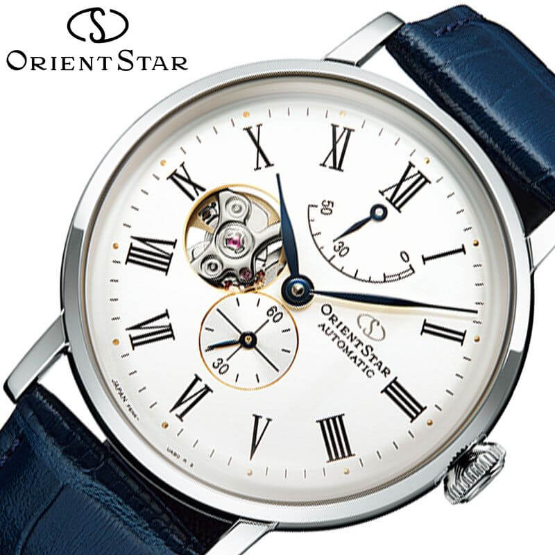 オリエント 腕時計 ORIENT 時計 オリエントスタークラシックセミスケルトン ORIENTSTAR CLASSIC SEMI SKELETON 男性 メンズ RK-AV0003S かっこいい