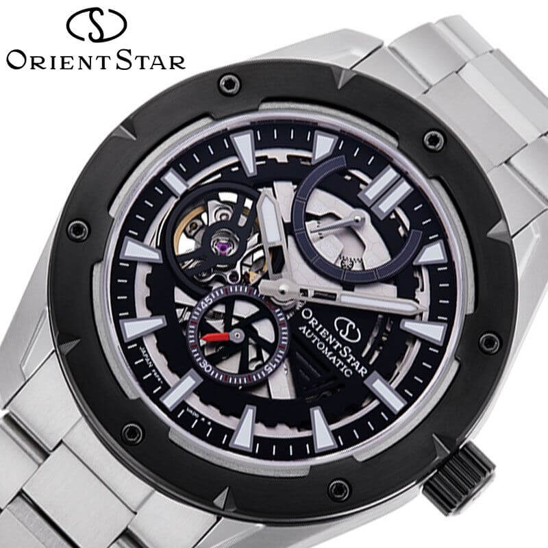 オリエント 腕時計 ORIENT 時計 オリエントスタースポーツアバンギャルドスケルトン ORIENTSTAR SPORTS AVANT-GARDE SKELETON 男性 メンズ RK-AV0A01B