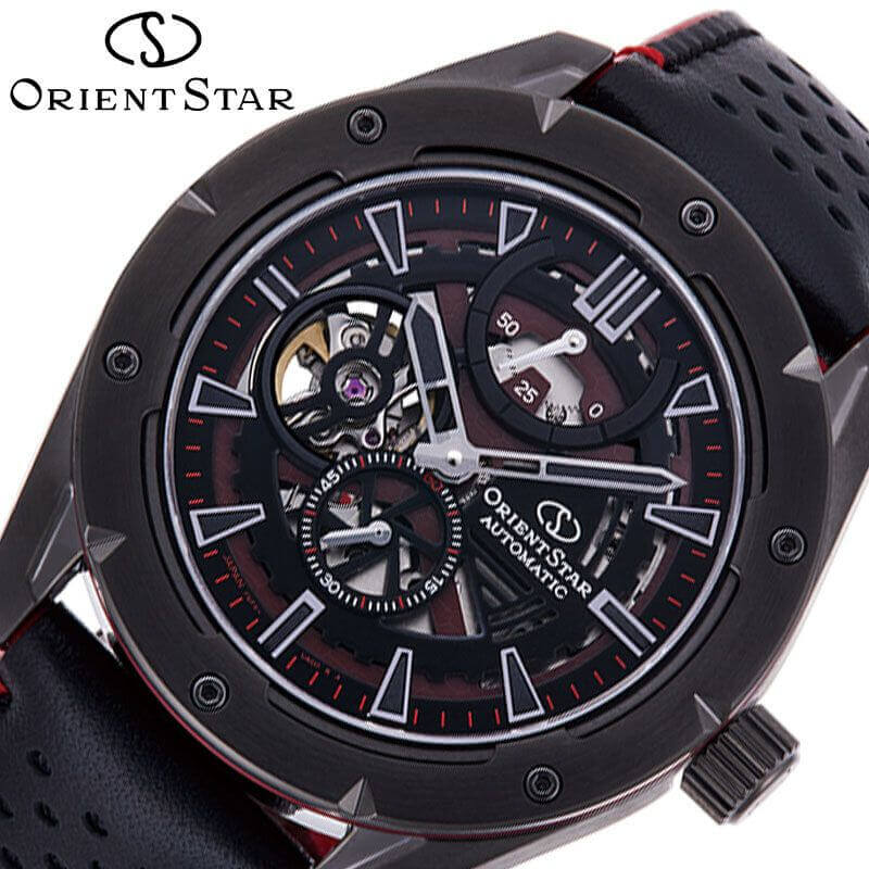 オリエント 腕時計 ORIENT 時計 オリエントスタースポーツアバンギャルドスケルトン ORIENTSTAR SPORTS AVANT-GARDE SKELETON 男性 メンズ RK-AV0A03B