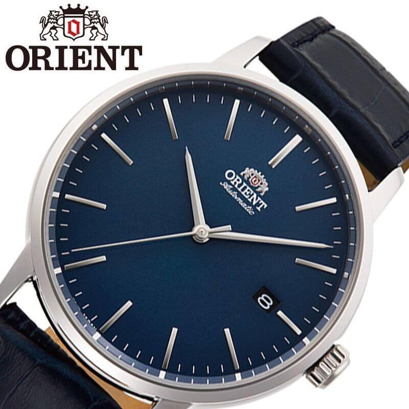 中古品 オリエント 腕時計 ORIENT 時計 コンテンポラリー メカニカルサンアンドムーン CONTEMPORARY MECHANICAL SUN&MOON 男性 メンズ RN-AC0E04L かっこいい 【1746812709】(11440円)