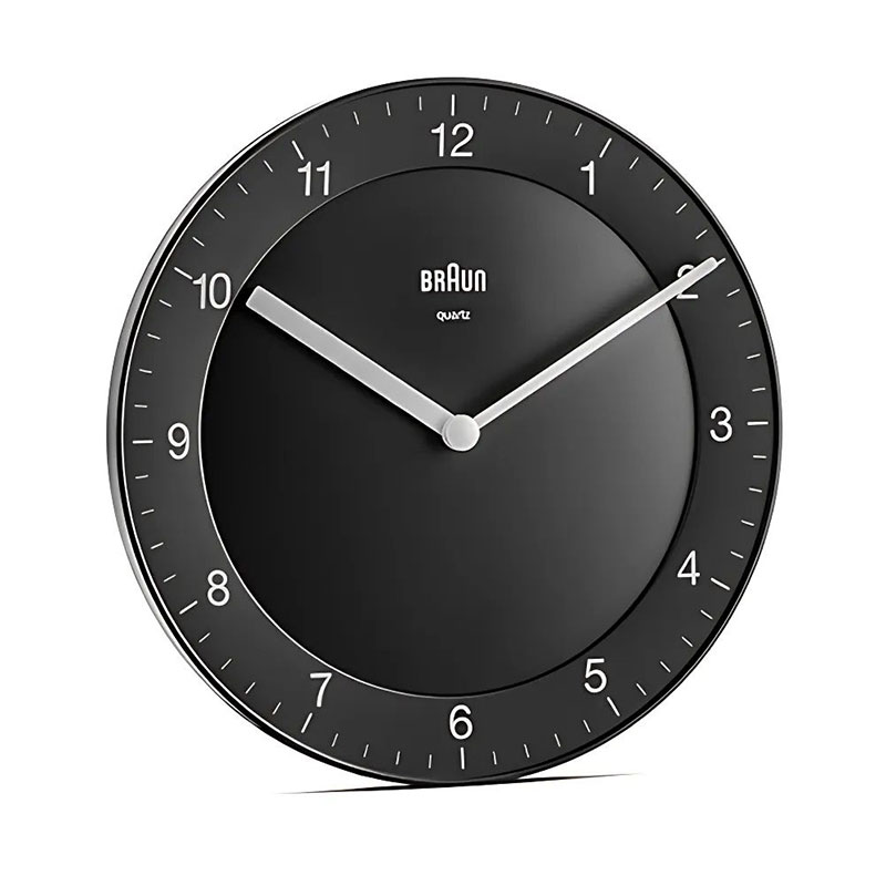 ブラウン 掛時計 アナログ掛け時計 BRAUN ブラウン 掛時計 BC06B WALL CLOCK ブラック クロック クオーツ(ステップ運針) BC06B |  | 02