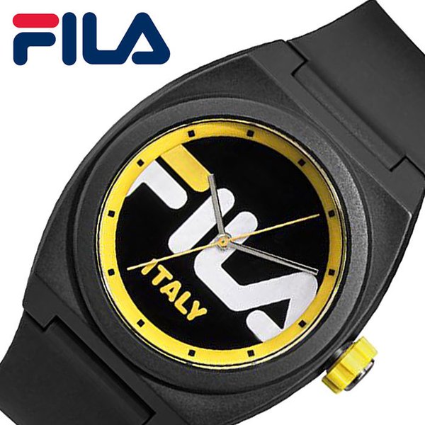 フィラ 時計 FILA 腕時計 フィラスタイル FILASTYLE メンズ レディース ブラック 38-180-003 人気 ブランド ファッション おしゃれ ストリート スポーツ