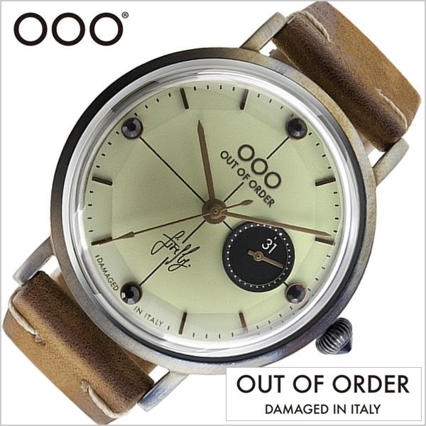 アウトオブオーダー 時計 OUT OF ORDER 腕時計 ファイヤーフライ FIREFLY レディース クリーム OOO-001-7-CR