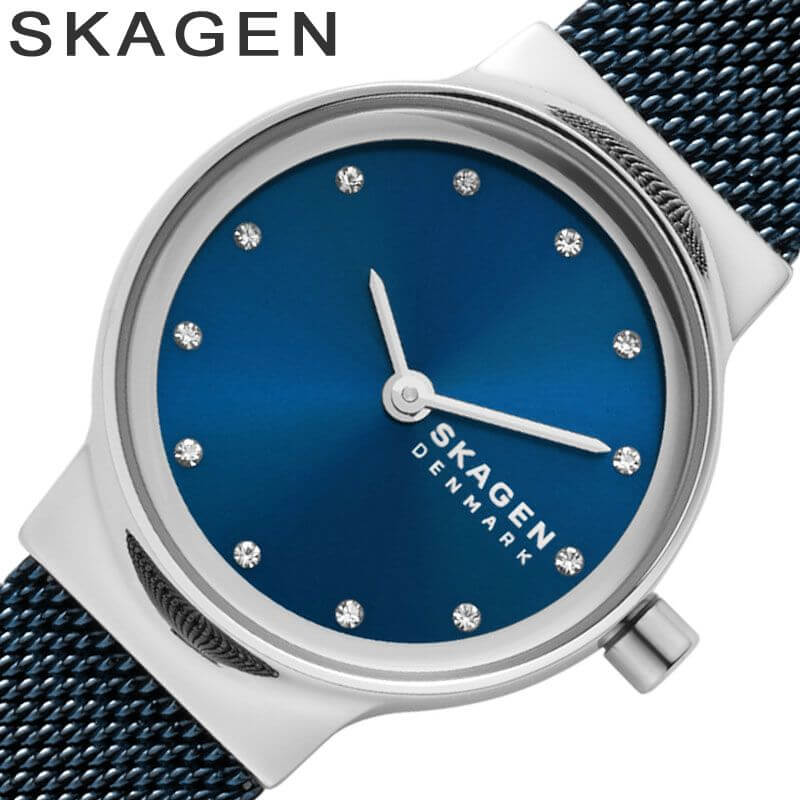 スカーゲン 時計 スカーゲン 腕時計 フレヤ SKAGEN FREJA レディース スカーゲン腕時計 ブルー 時計 SKW3008 北欧 シンプル 薄型 話題 人気 おすすめ