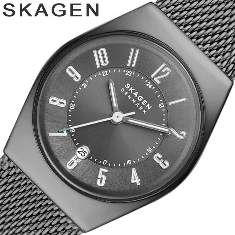 スカーゲン 時計 スカーゲン 腕時計 グレーネン SKAGEN Grenen レディース スカーゲン腕時計 チャコールグレー 時計 SKW3039 シンプル 薄型 人気