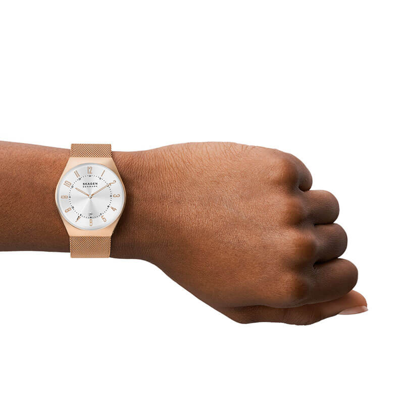 スカーゲン 時計 スカーゲン 腕時計 グレーネン SKAGEN Grenen メンズ スカーゲン腕時計 ホワイトシルバー ローズゴールド 時計 SKW6818 シンプル｜watch-lab｜05