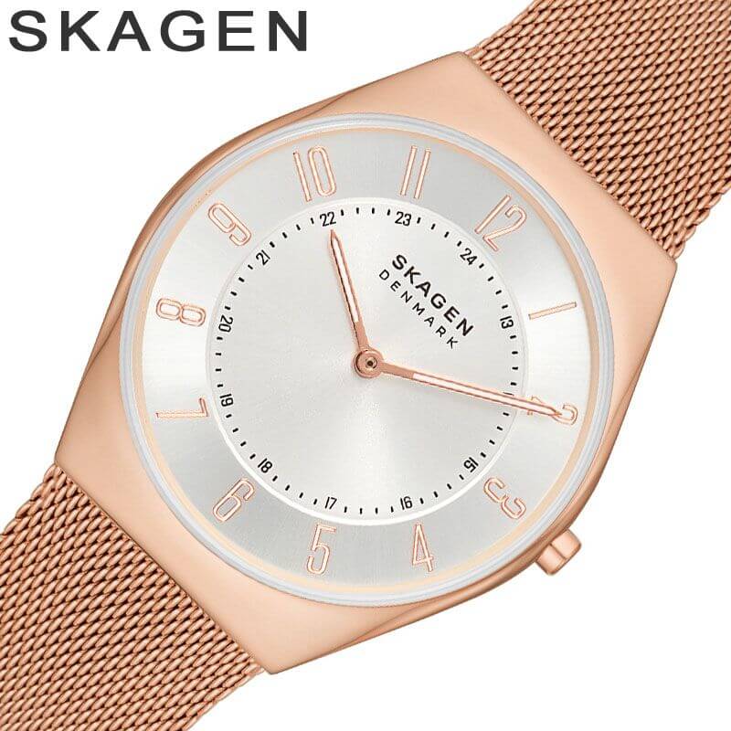    ӻ 졼ͥ SKAGEN Grenen  ӻ ۥ磻ȥС   SKW6827 ץ