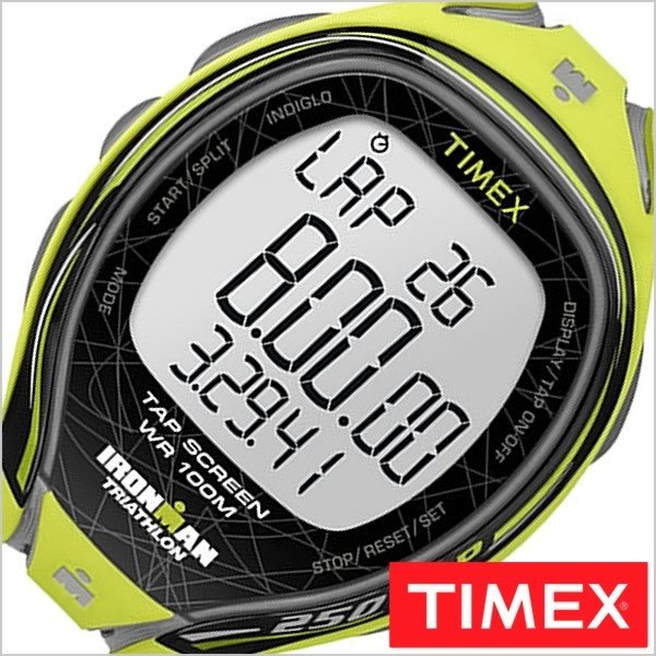 å ӻ ޥ ꡼250åץ åץ꡼ ƥΥ TIMEX IronmanSleek250Lapwith TAP Screen Technology